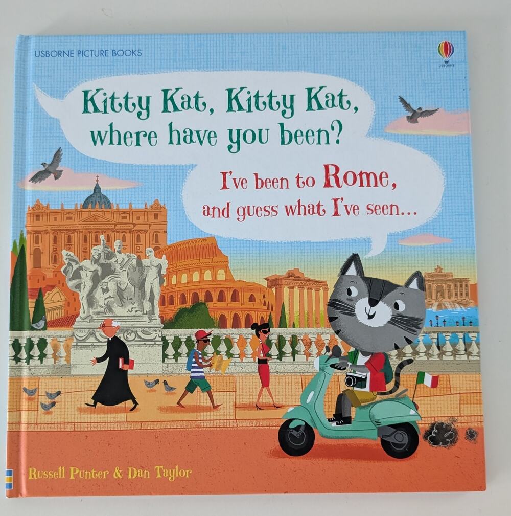 Usborne Kitty Kat Rome Travel Book